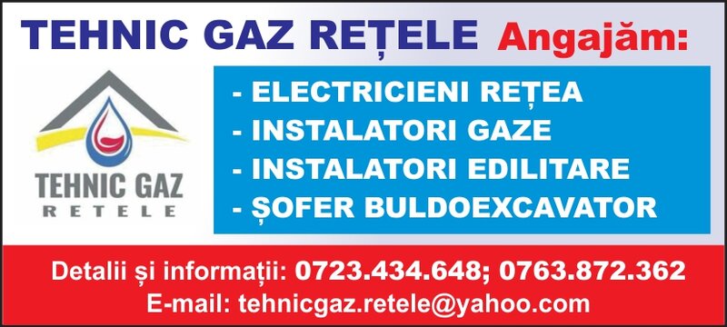 Angajam Electricieni retea